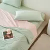 Colcha de Sueño Profundo~ Grado A Materno e Infantil Seda-Nailon Refrigerante Colcha de Verano, Colcha Fina Lavable a Máquina, Colcha Refrigerante de Seda de Hielo, Colcha Refrigerante de Verano