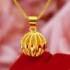 Estilo Xiaohongshu Pingente de Flor Luxuoso Corrente para Clavícula Colar de Coração Rosa Joias Colar de Trevo da Sorte Fornecimento Atacadista