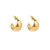 Moda Europeia e Americana Exagerado Grande Círculo com Brincos de Pérola Simples All-match Distintivo Ear Studs Elegante Moda Orelha Jóias