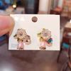 Pendientes de Flor de Margarita Mori con Sentido de Diseño Avanzado 2024 Nuevos Pendientes de Moda para Celebridades de Internet Retro Elegantes Dulces para Mujeres