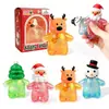Pães de Bolinhas Pop-Bead Transfronteiriços Pães de Rena de Natal Brinquedos para Alívio de Estresse PU Espuma de Recuperação Lenta Brinquedos de Descompressão Atacado