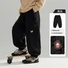 [Novedades de Invierno el 15 de septiembre, 20% de descuento en compras superiores a 200] ¡Síguenos para un regalo! Pantalones de Chándal con Forro de Felpa para Niño Otoño e Invierno Zhenfan Apparel