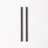 Pajita de Vidrio de 15 cm Corta Curva Recta Alta Resistencia al Calor de Borosilicato Accesorios para Taza de Café Taza de Agua Pajita