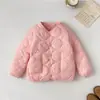 Chaqueta Ligera de Algodón para Niños Uniforme Escolar de Estudiante Forro de Algodón Tallas Mediana y Grande Capa Interior Cálida con Forro de Felpa para Niños y Niñas Chaqueta de Algodón Ropa de Abrigo