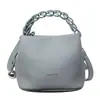 Bolsas para Mulheres 2026 Verão Novo Estilo Bolsa Saco Artesanal Elegante Simples Bolsa de Ombro Bolsa Transversal Off-White