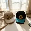 Gorros para Niños, Gorras de Pico Finas para Primavera y Otoño, Gorras de Béisbol Lindas de Dibujos Animados para Bebés, Sombreros de Sol a Prueba de Frío y Sol