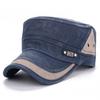 Moda coreana sombrero plano para hombre y mujer costuras sombrero de sol retro viejo sombrero nuevo de primavera fabricantes