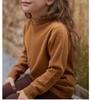 Nuevos Suéteres Familiares de Color Puro Rizado para Otoño e Invierno para Niños y Niñas, Suéteres de Lana Ajustados para Niños con Cuello de Tortuga Medio Base