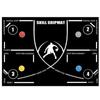 Tapete de Treino de Passos de Basquete Transfronteiriço Tapete Auxiliar de Controle de Bola Interno Isolamento Acústico Esportes Fitness Diatomáceas Tapete Antiderrapante