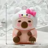 Capivara Pequeno Pingente Boneca Caixa Surpresa Desenho Animado Capivara Pingente de Chaveiro Sanrio Capivara Pequena Figura