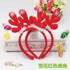 Decoraciones Navideñas Botones de Cabeza Navideños Diademas de Astas Accesorios para Fiesta Suministros para Regalo de Niños Diademas de Muñeco de Nieve Venta al por Mayor