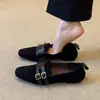 Sapatos de Bico Fino Estilo Francês com Laço para Mulheres Baixas Lançamentos Outono 2026 Aumento Interno da Altura Confortáveis para o Trabalho Sapatos Mary Jane