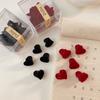 Amor de Terciopelo Pequeño Agarre Accesorios para el Cabello Pequeño Flequillo Horquilla Lateral Mini Pinza Pequeña Tocado para Mujer Horquilla Agarre para el Cabello