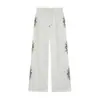Pantalones Rectos Elegantes de Moda Europea Transfronteriza 2026 para Mujer al por Mayor con Raya Lateral Decorativa 7484220