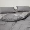 Atmosfera de Luxo Leve Algodão de Fibra Longa Conjunto de Quatro Peças para Cama Lençol Duplo de Algodão Capa de Edredom Conjunto de Três Peças para Dormir Nu de Algodão 4