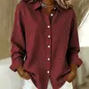 Colección Otoño 2026: Camisas de Mujer para Comercio Exterior Europeo y Americano Transfronterizo, Camisas de Cuadros Cómodas Casuales para el Trabajo