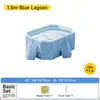 Producto Nuevo, Piscina Inflable Sin Aire, Piscina con Estructura para Exterior en Casa, Piscina Plegable para Chapotear, Piscina Infantil para Casa