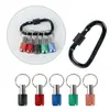 Ganchos de Almacenamiento Coloridos Sds en Dorado, Rojo, Plateado, Verde, Azul y Negro, 6 Piezas, Dos Ranuras, Mango Redondo, para Almacenamiento de Taladro Percutor Eléctrico