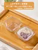 Caja de regalo de pastel de luna piel de hielo pastel de frijol mungo empaque de blíster bocadillos chinos regalo porciones pequeñas piezas individuales y pasteles de frutas empaque vacío 50g
