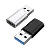 Adaptador OTG Tipo-C a USB 3.0 Lector de tarjetas Transmisión de datos Soporte Carga rápida Convertidor para unidad U de coche