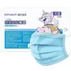 Mascarilla Quirúrgica Médica Haishi Hainuo, Mascarilla Protectora Esterilizada Médica de Tres Capas para Niños, Azul, Uso Desechable