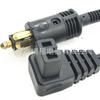 Conector de cola en forma de B 12/24V línea de conexión para encendedor de cigarrillos línea de extensión para encendedor de cigarrillos de coche línea de conexión calentador de coche