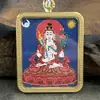 Hotong Tíbet Nepal Puro Hecho a Mano Pintado a Mano Thangka Vacío Tíbet Tarjeta de Núcleo 4*5
