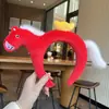 Diadema para Mujer con Acabado de Alta Gama, Lujo Ligero, Diadema Festiva de Felpa Año del Caballo para Año Nuevo, Pinza para el Cabello Amigable para Fotos, Accesorio para el Cabello con Ambiente Festivo
