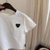 Camiseta con Estampado Completo de Monograma Estilo Japonés de Manga Corta Verano 2026 para Bebés y Niños Pequeños, con Bolsillo, Elegante