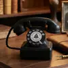 Estilo Escandinavo Decoração Criativa para Casa Retrô Telefone Antigo Resina Ornamentos Artesanato Presente Ornamentos