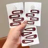 Pinza BB para Niñas Pinza para el Cabello de Estrella de Cinco Puntas Tocado 2025 Nueva Pinza Pinza para Flequillo de Cabello Roto de Bebé Pinza para el Cabello de la Frente de Niños