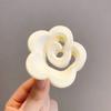 Pinza de Garra Alta para Cola de Caballo de Flor de Rosa para Mujeres, Pinza de Garra para la Parte Posterior de la Cabeza, Pasador de Flor, Accesorio para el Cabello, Tocado, Fijación de la Raíz del Cabello