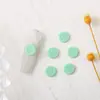 Adesivos de Unha de Morango em Mini Coração Transfronteiriços, Decorações de Resina Fosca Plana em Cores de Biscoito, Massa, Macaron, Coração de Pêssego