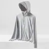 26 Roupas de Proteção Solar para Uso Externo no Verão para Mulheres, Proteção UV de Seda Gelada, Jaqueta Leve e Respirável com Proteção Solar para Ciclismo para Homens, Item Quente Transfronteiriço