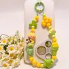 Cadena para Teléfono Móvil Original Bubble Mart Serie Helado Colgante Acrílico Dopamina para Teléfono Móvil