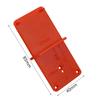 Localizador de Furo para Dobradiça 35/40mm Gabarito de Dobradiça Placa de Posicionamento para Furação Ferramenta de Posicionamento para Furação em Marcenaria Gabarito de Broca