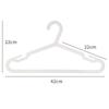 Percha de Plástico para Ropa de Peces Extranjeros de Color Personalizado, Ahorro de Espacio, Percha Simple para Uso Doméstico Seco y Húmedo