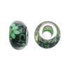 Verde estilo europeo y americano resina cuentas de agujero grande accesorios para pulsera accesorios DIY perforado taladrado cuentas sueltas transfronterizo