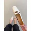 Primer Encuentro Jifa Frances Plataforma Interior Punta Cuadrada Zapatos de Salón Mujer Temperamento Retro Negro Combinación Faldas Escote Bajo Zapatos Mary Jane