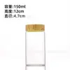 Fabricante Original Tapa de Grano de Madera de 47 mm Botella para Dispensar Muestras con Rosca Botella Sellada Botella de Empaque de Cordyceps Botella de los Deseos