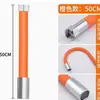 Tubo de extensão para torneira tubo de extensão de cano de água universal extensor formato de dobra à prova de respingos artefato conexão de mangueira doméstico
