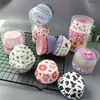 Base Xue Mei Niang Desechable Papel Aceite Portapapeles Pastel Pequeño Crema Ligera Taza Mafen Molde para Hornear Resistente a Altas Temperaturas Portapapeles