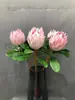 Simulação Ramo Único Implantação de Cabelo Grande Flor Imperial Nórdica Simples Flor Dominadora Enfeites de Decoração para Casa Implantação de Cabelo Pastoral Flor Princesa