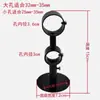 Suporte de haste de cortina de madeira maciça antiquado Roman Rod 35 acessórios de base simples e dupla montagem lateral superior suporte fixo de código duplo