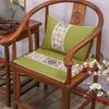 Cojín de sofá de madera de secuoya, cojín de muebles de madera maciza, nuevo cojín de silla circular Taishi china, silla china, silla de madera, cojín de silla de té, personalización