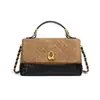 Bolsa Envelope de Mão Nova Estilo Outono e Inverno Transfronteiriça, Bolsa Transversal Tecida com Textura Fosca Tendência para Mulheres, Bolsa de Ombro Cruzada Casual