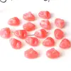 Contas de duas cores com textura de jade falso de formato irregular para DIY, estilo chinês, acessórios para corrente de celular, pulseira, colar, elástico de cabelo