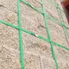 Lajas de Piedra Verde de Superficie de Piña al por Mayor, Piedras de Pavimentación de Piedra Natural para Lugares Escénicos, Piedras Cuadradas Pequeñas para Proyectos de Construcción