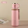 Jian Yin No. 2 Tazas Térmicas Fabricante Taza de Acero Inoxidable 316 para Hombres y Mujeres Estudiantes Taza de Agua para Exteriores Regalo de Negocios Tetera