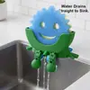 Soporte para Drenaje de Orina de Modelo Nuevo Transfronterizo, Cara Sonriente, Soporte para Esponja de Lavar Platos, Rejilla de Drenaje